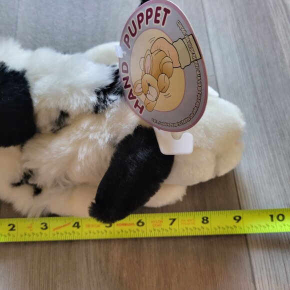 Vintage Rabbit Plush Hand Puppet For Kids Soft & Fluffy Design - Picture 8 of 8